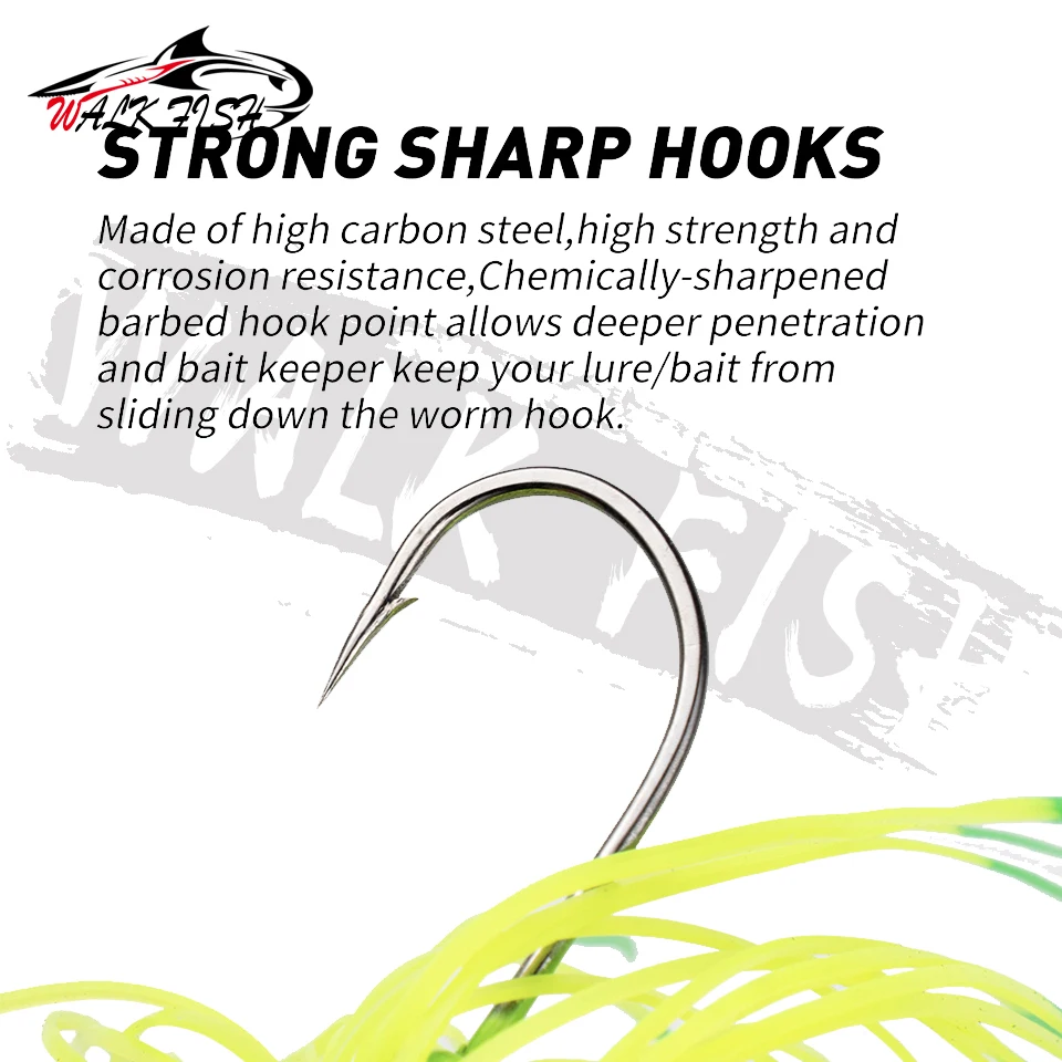 Walk Fish Buzzbait – Señuelo artificial giratorio para lucio - imagen 4