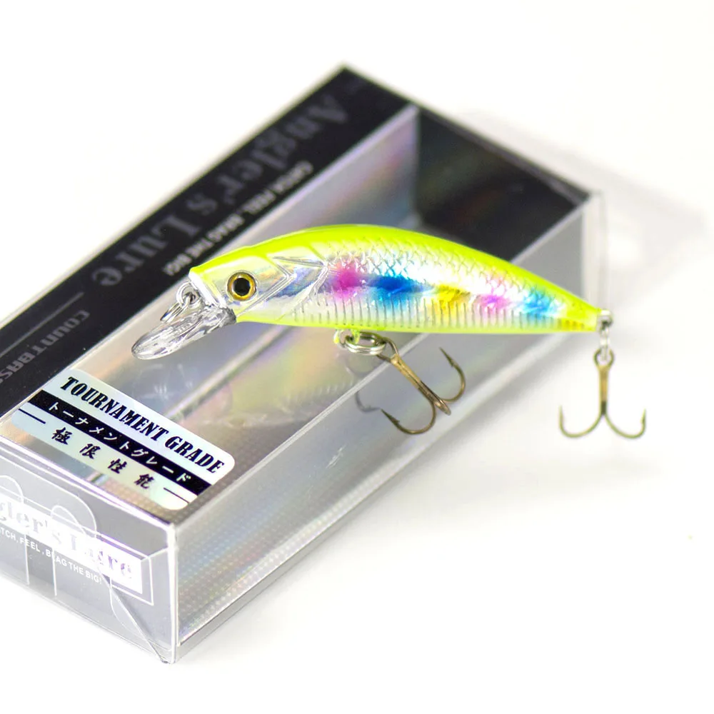 Pecillo hundido Countbass 50 mm 2" 6,2 g 7/32 oz. Buceo 0,2-1,2 m Wobblers señuelo de pescador para pescar trucha lubina - imagen 2