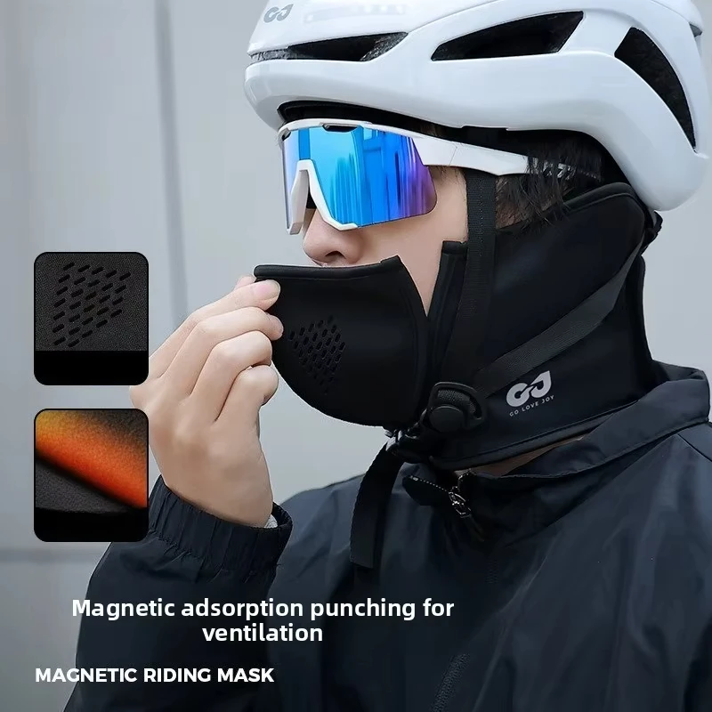 Mascarilla térmica pesca con succión magnética y cortaviento - imagen 5