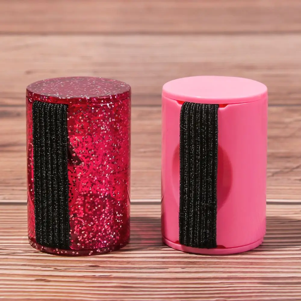 Agitador de arena con ritmo de dedos ajustable, anillo de dedo musical de plástico suave de 2,5 cm de diámetro, accesorios de instrumentos para ukelele y guitarra, 2021 - imagen 5