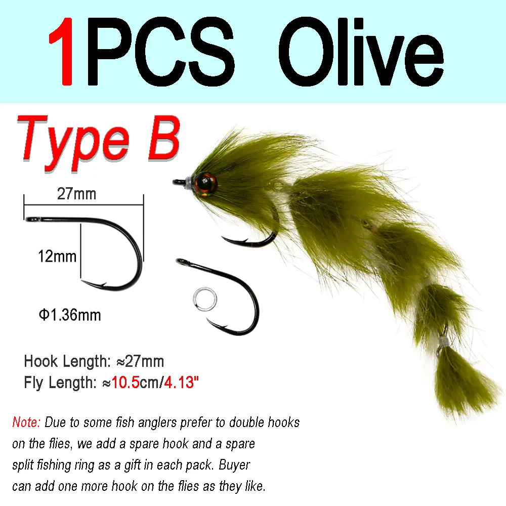 1pcs Olive Type B