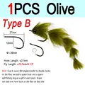 1pcs Olive Type B