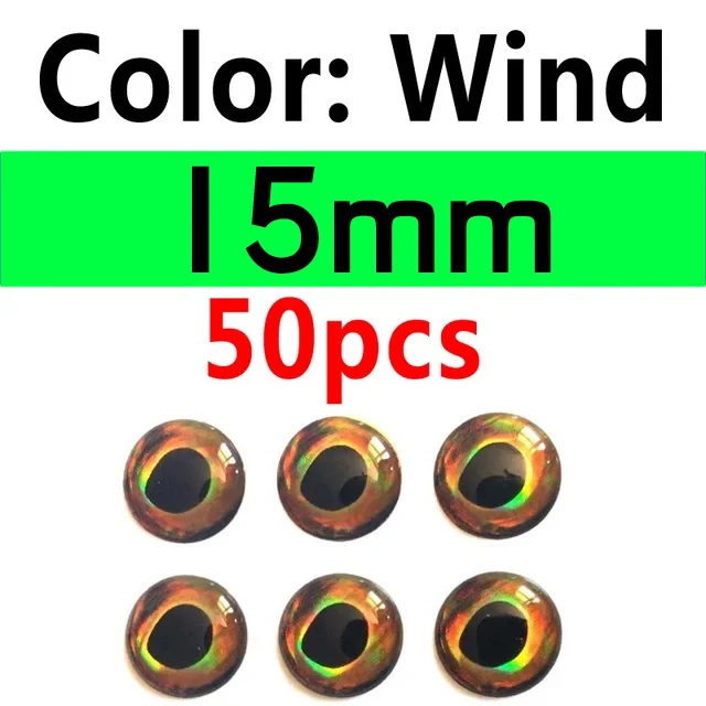 15mm wind 50pcs