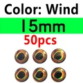 15mm wind 50pcs