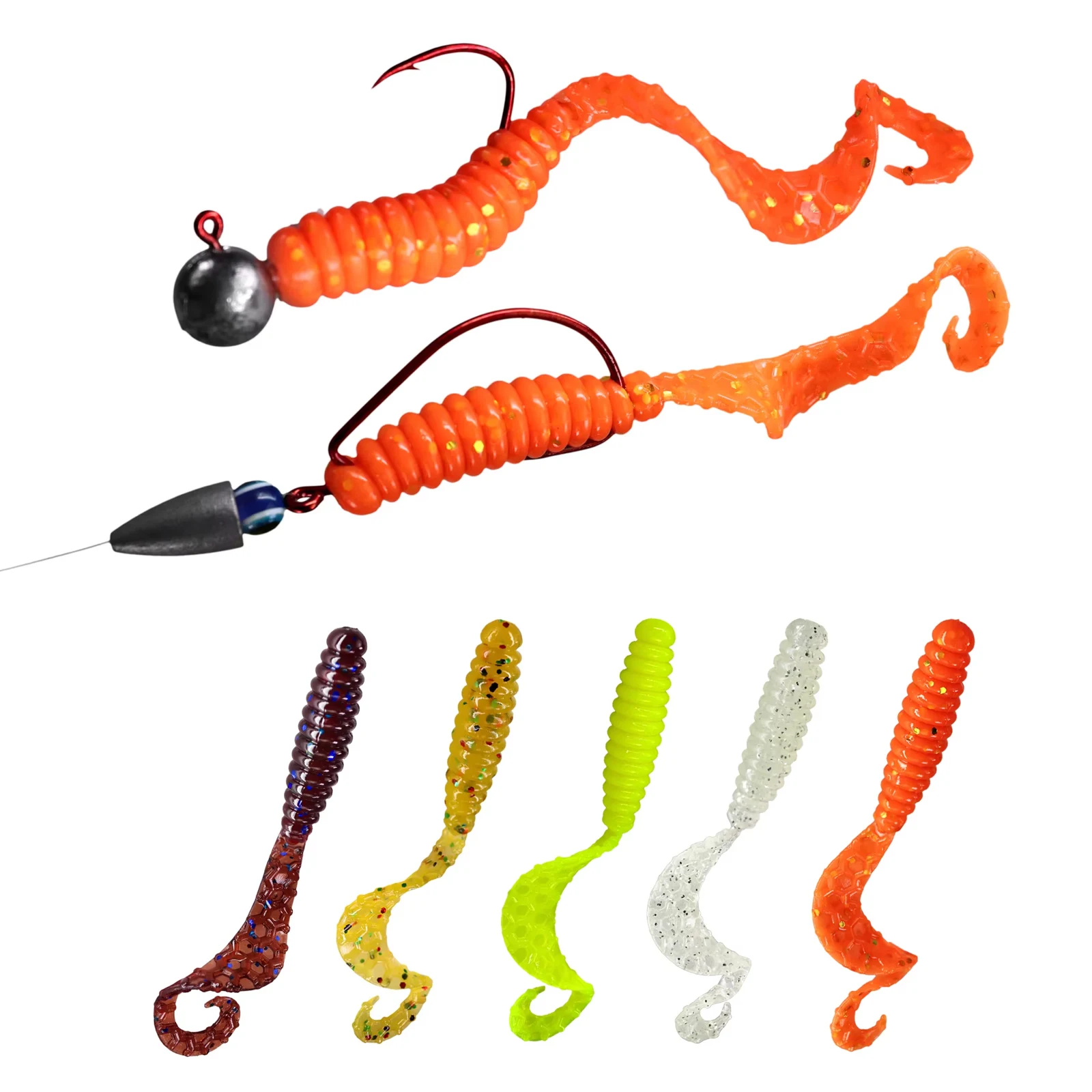 THKFISH Wobblers Silicona Cola Larga – Señuelos para Lubina y Lucio - imagen 5