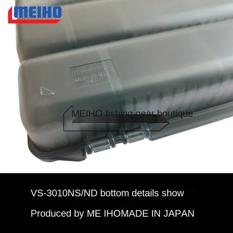 100% Original Japón MEIHO VS-3010 caja de cebo cebo suave aparejos de pesca anzuelo de pesca señuelo caja de almacenamiento de cebo caja de plástico - imagen 4