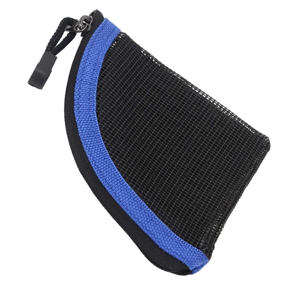 Cartera nylon para líneas de pesca con cremallera malla ligera - imagen 3