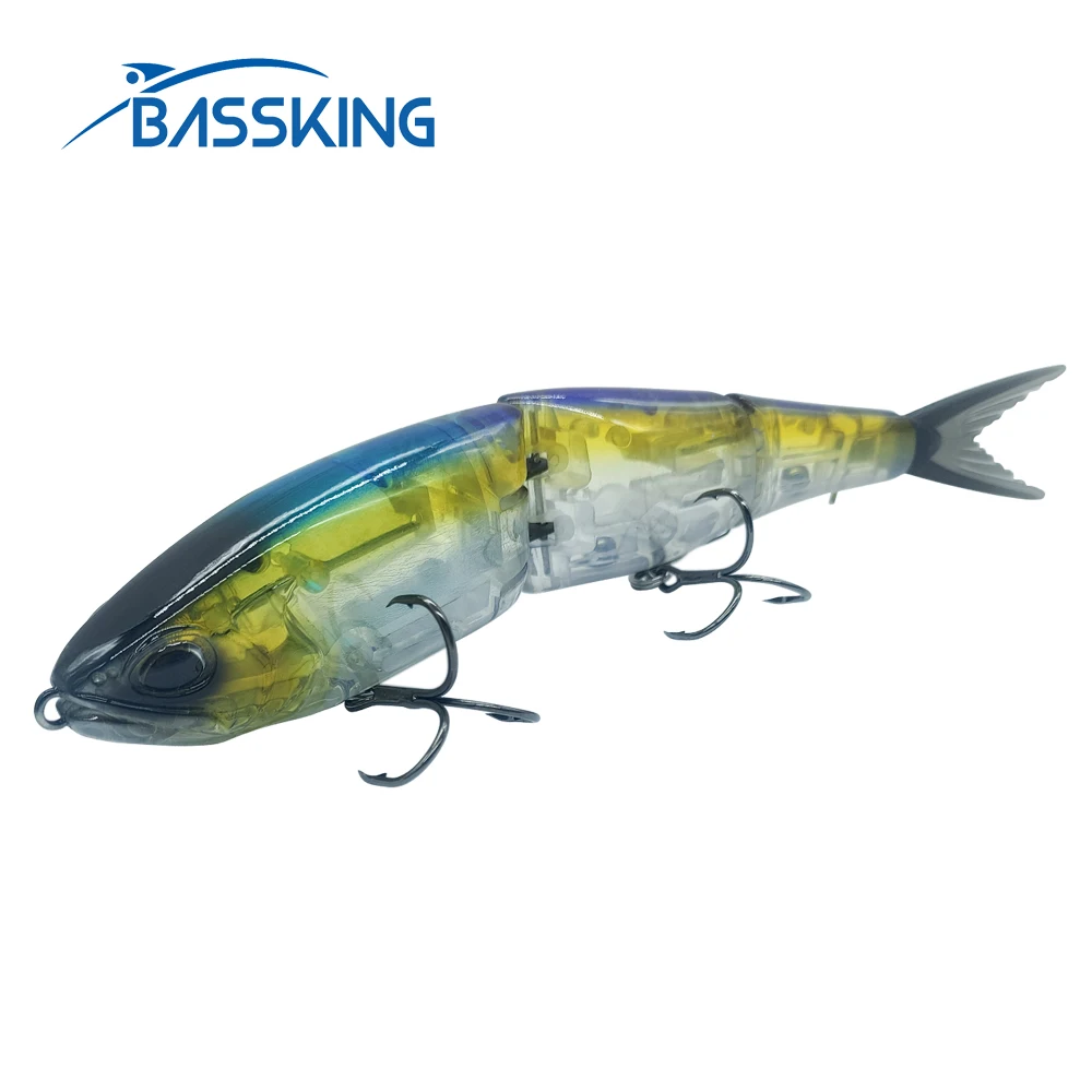 BASSKING-señuelo de lápiz flotante con Flash integrado, cebo de 19cm/50g, de varias secciones - imagen 4