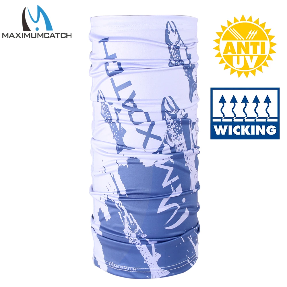 Maximumcatch-tocado de pesca con mosca, multicolor, patrones de peces, bufanda de pesca, Bandana, deportes al aire libre - imagen 5