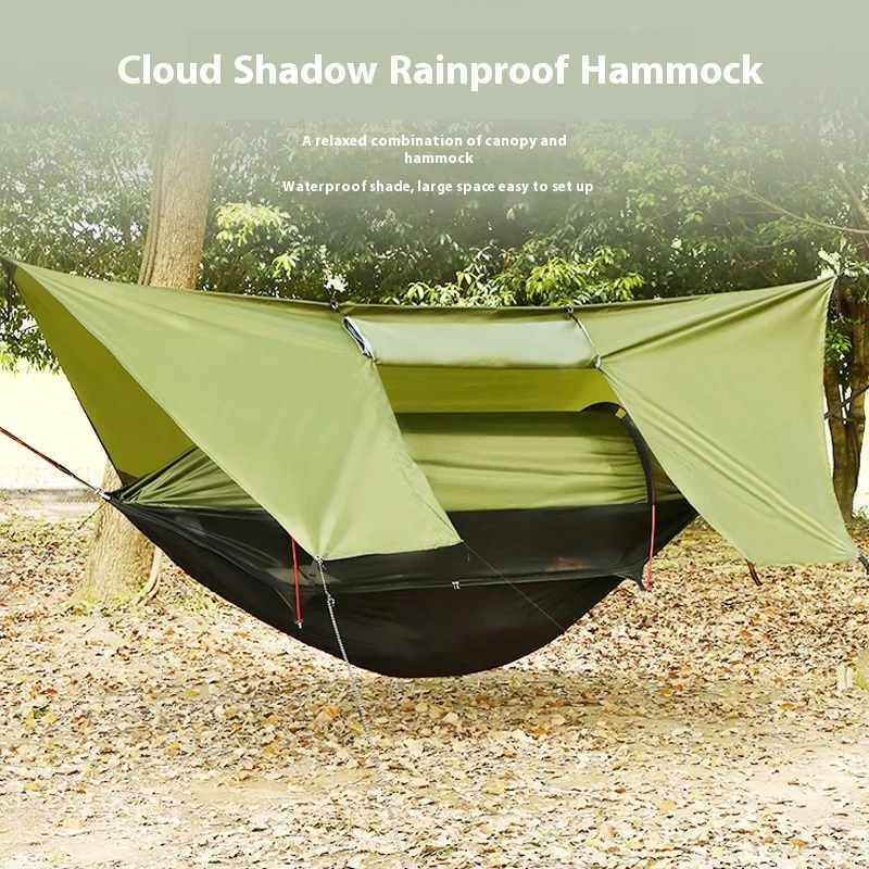Tienda colgante para árbol impermeable con mosquitera y mosquitero solar - imagen 2