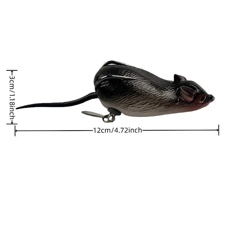 Vinilo Thunderfrog Ratón para lubina y trucha - imagen 3