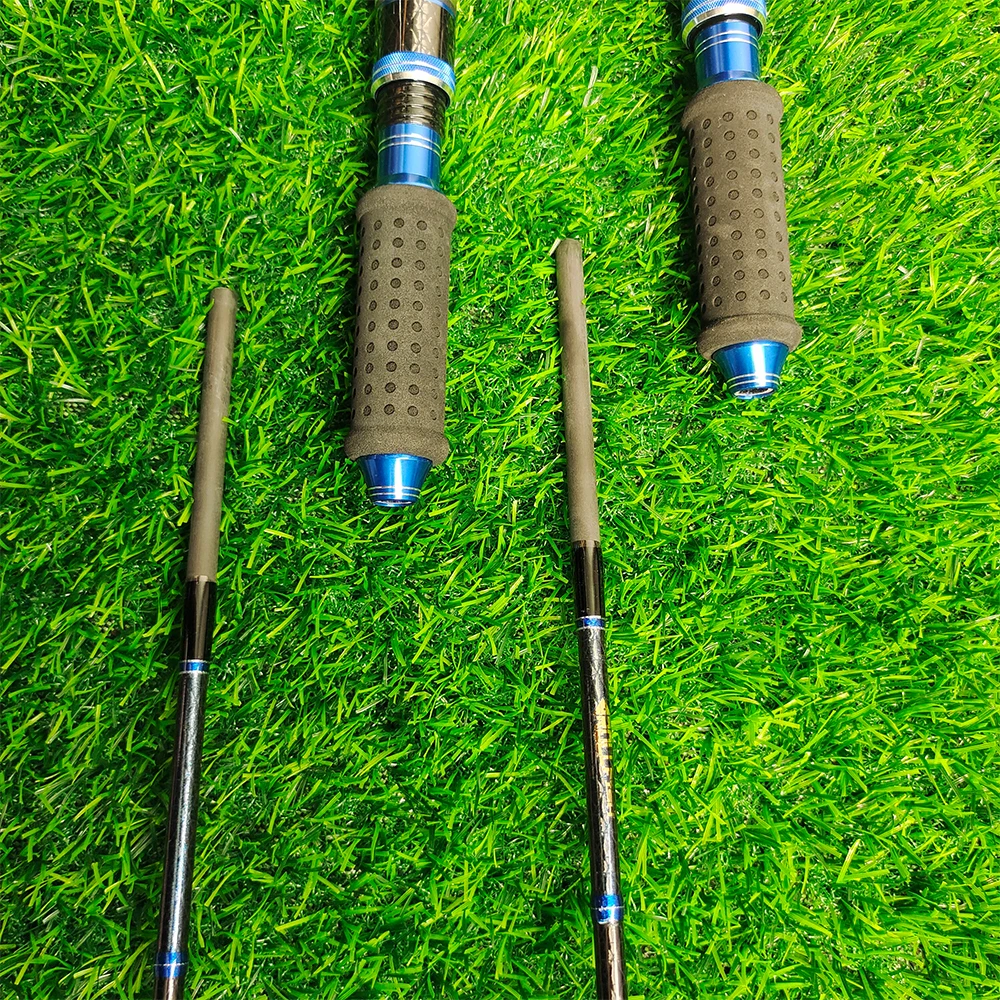 ROLLFISH-caña de Jigging rápida para agua salada, fibra de carbono, guías Fuji y asiento de carrete, caña de pescar + hilo de pescar de 100M - imagen 3