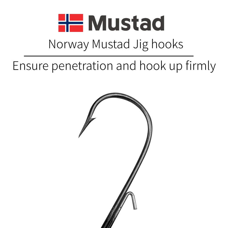 LureHolic Fi Ned Jig Mustad – suave flotante para señuelos - imagen 2