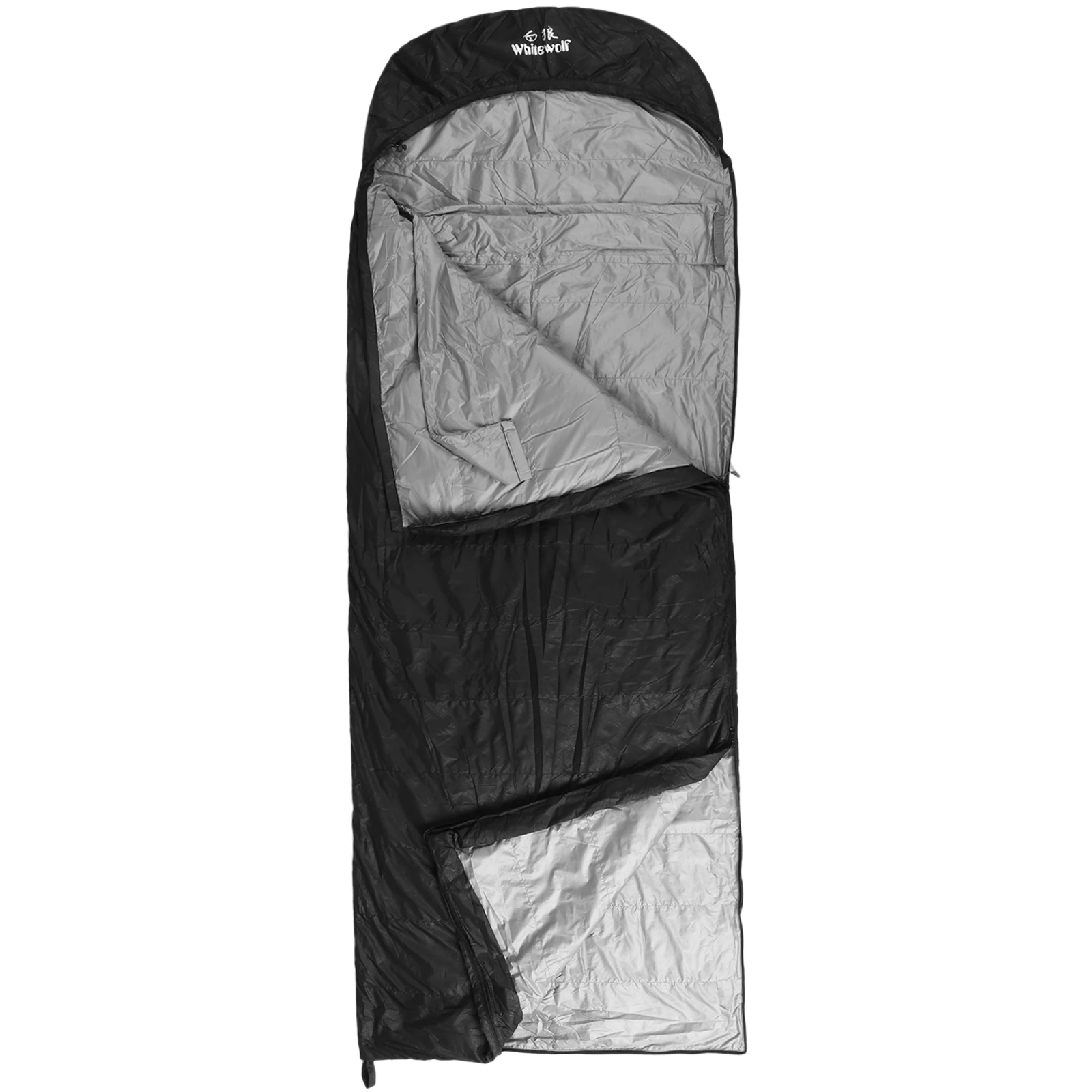 Saco de dormir ligero de plumón de ganso blanco, 210x80cm, con bolsa de almacenamiento para mochilero, Camping, senderismo, Viajes - imagen 5