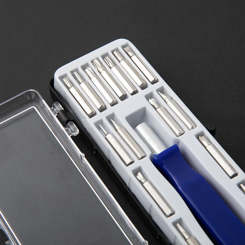 Juego de destornilladores multifuncionales 16 en 1, combinación de puntas múltiples, Mini Kit magnético de precisión, cámara para teléfono móvil, IPad, reparación del hogar - imagen 2