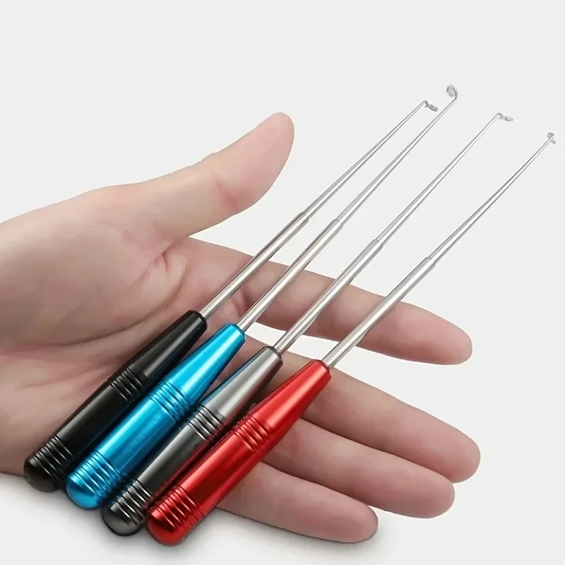 Extractor de seguridad de acero inoxidable, separador de anzuelos de pesca, dispositivo de desacoplamiento rápido para herramientas de pesca, aparejos de pesca portátiles - imagen 4