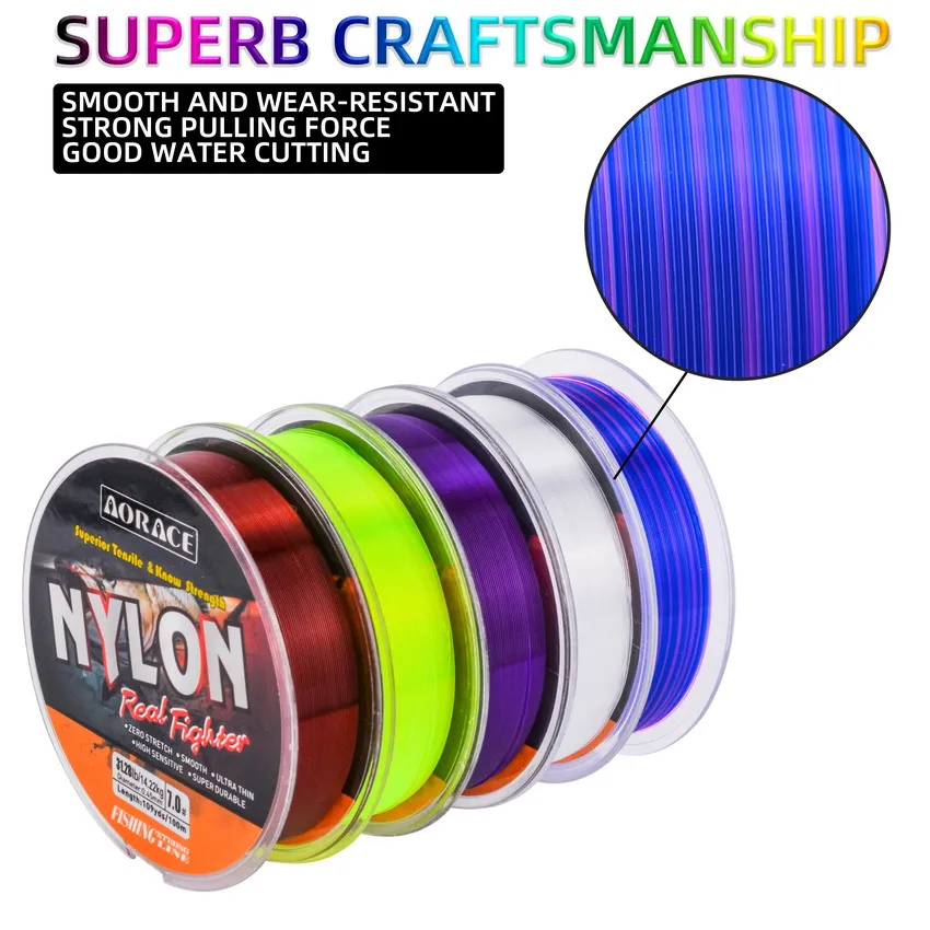 Línea de pesca súper fuerte de 100m, línea de pesca de nailon monofilamento japonés, accesorios de aparejos de pesca de 4-34LB - imagen 5