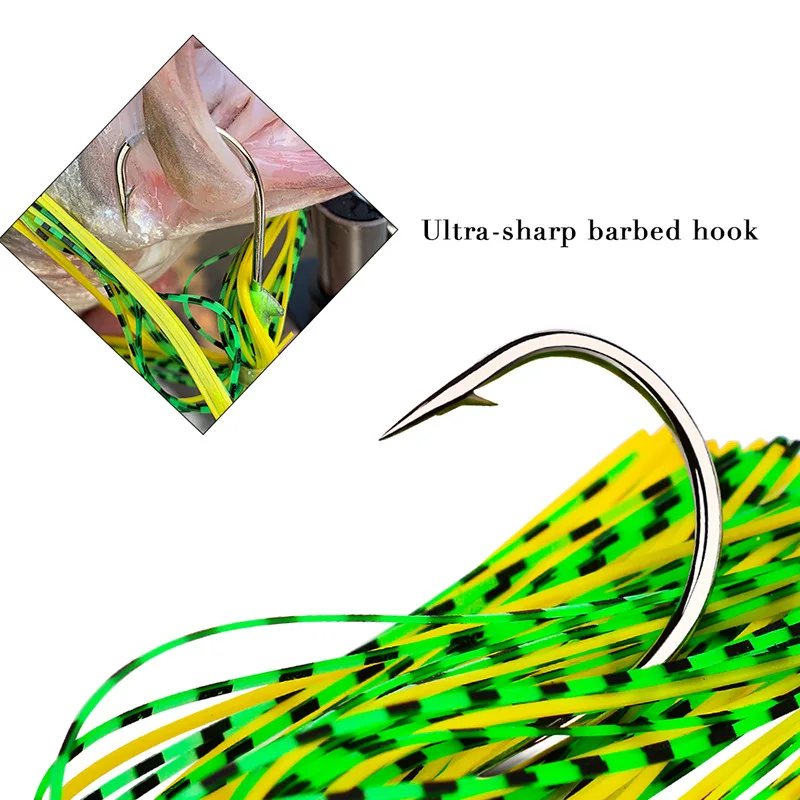 ORJD-señuelo giratorio de Metal, cebo de alta velocidad, 10g, 15g, 20g, Swimbait - imagen 4