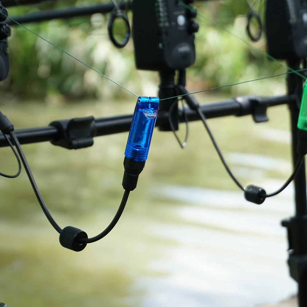 Hirisi pesca de carpa LED Swinger indicador de caída metales poste suave para pesca de carpa gruesa B2032 - imagen 3