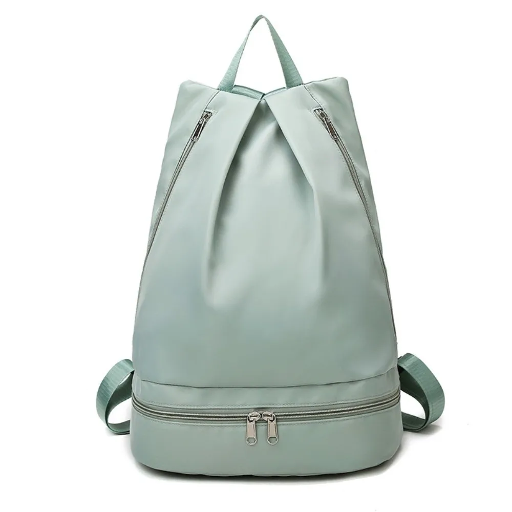 Bolsa de Fitness impermeable con separación en seco y húmedo, mochila con cremallera de gran capacidad, bolsa de natación, bolsa portátil a prueba de salpicaduras para baloncesto y fútbol - imagen 2