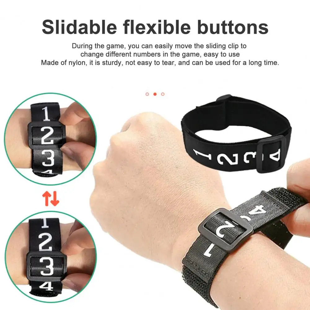 Indicador numerado ajustable para árbitro de fútbol - imagen 2