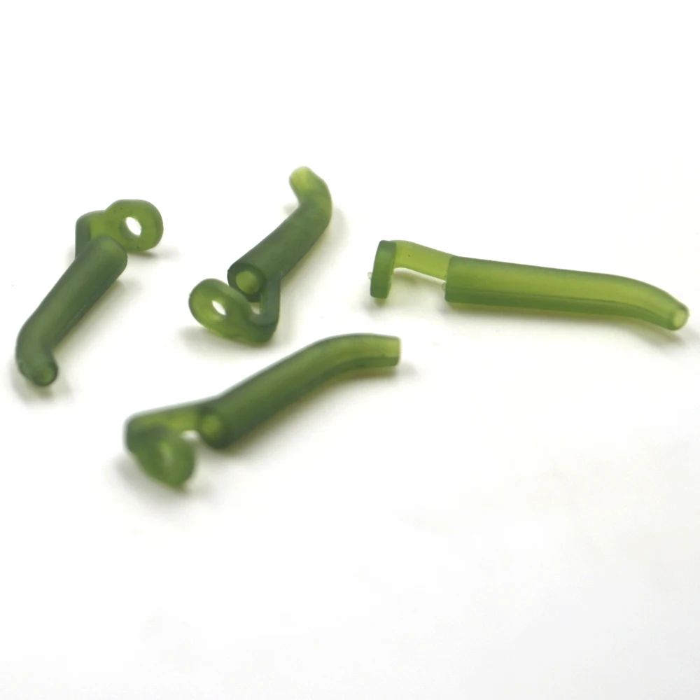 MNFT-accesorios de pesca de carpa de 12 piezas/24 piezas, manga de gancho, aparejo de pelo, alineador suave, posicionador antienredos, aparejos de pesca de carpa - imagen 5