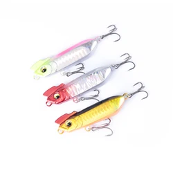 Nuevo Señuelo de pesca de alta calidad, 1 Uds., 5/14/18g, lápiz que se hunde, sábalo de fundición larga, cebo Artificial, señuelos para Lucio