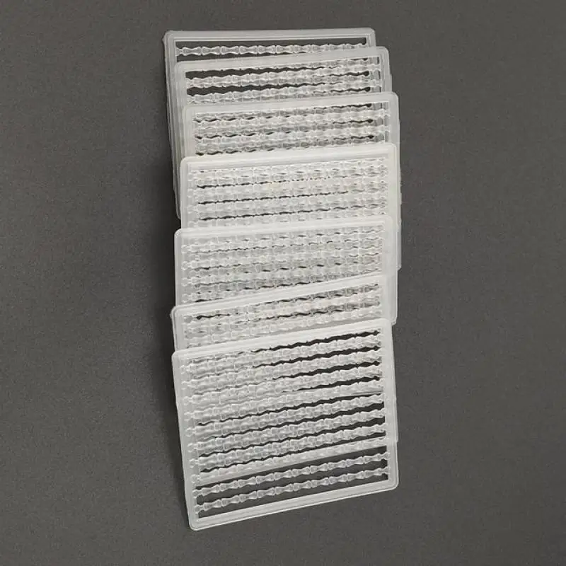 10 tarjetas/lote, 1000 Uds., topes de pelo para pesca de carpa, cebo Boilie, forma de mancuerna, topes de pesca pequeños, topes de carpa