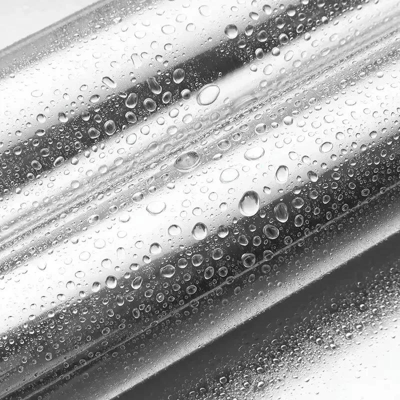 Adhesivo de pared impermeable de Metal cepillado plateado, 40cm, acero inoxidable, cocina, sala de estar, refrigerador, encimera, papel tapiz adhesivo - imagen 5