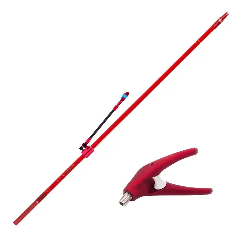 Soporte de caña de pescar de carbono ligero, 12H, superduro, posicionamiento libre, estante de caña ajustable, sección larga, equipo de Pesca fuerte - imagen 4