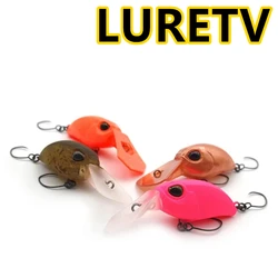 8014 5cm 2.5g1PCS LURETV Japón VALKEIN KUGA FMR Mini Micro cebo para trucha gorda corriente gancho único Luya