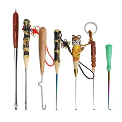 ZYZ-Dispositivo de desacoplamiento de acero inoxidable, Extractor de anzuelos de pesca multiestilo, Retractor de Garganta Profunda, herramienta de pesca