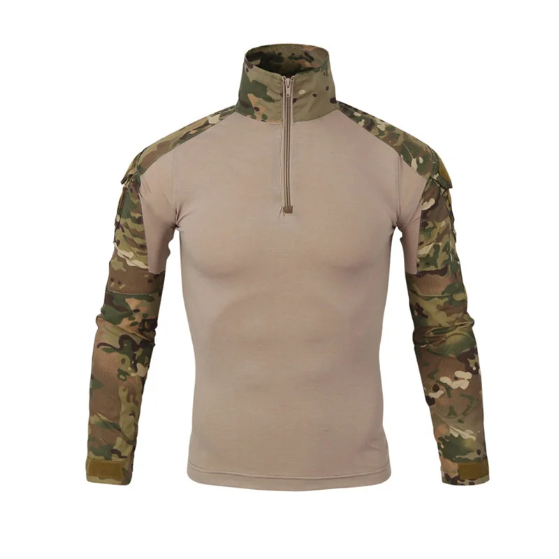 Camisas de camuflaje Airsoft G2 en 18 colores, camisa de combate de rana elástica de gran tamaño 5XL, uniforme, camisa de tiro de caza al aire libre AF655 - imagen 4