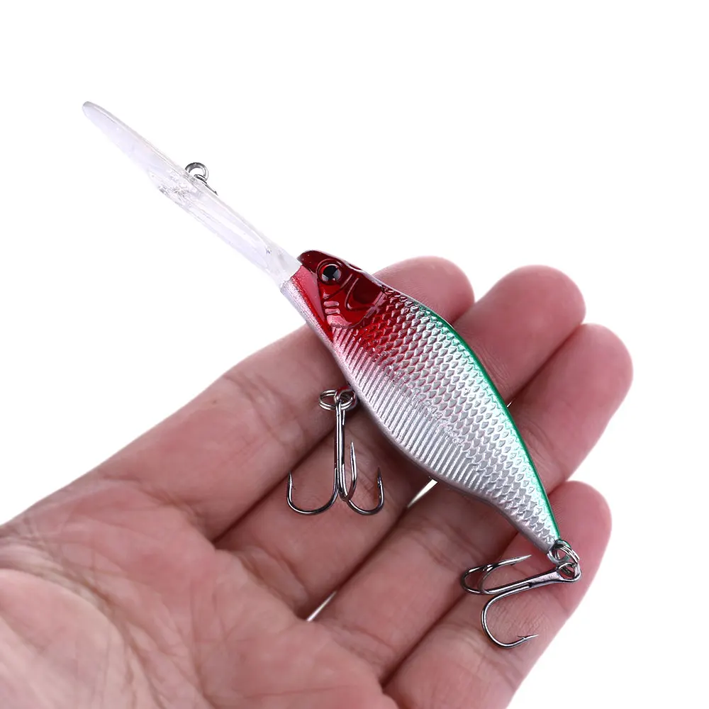 Señuelo Minnow Labio Largo Wobbler para Lubina y Lucio Buceo Profundo - imagen 5