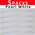5 packs Pearl White