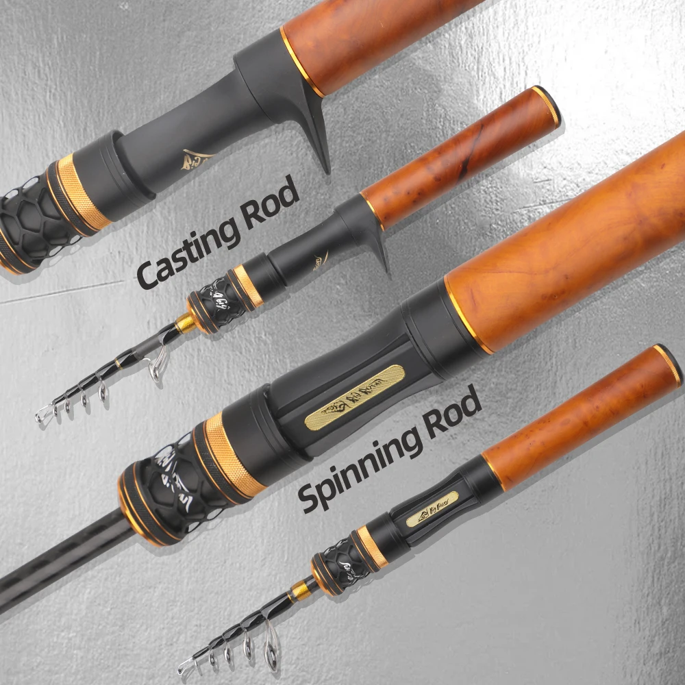 ROLLFISH UL-caña de fundición giratoria para trucha ultraligera, caña de pescar de viaje, guías Fuji para Panfish, línea de PE de 100M gratis - imagen 4