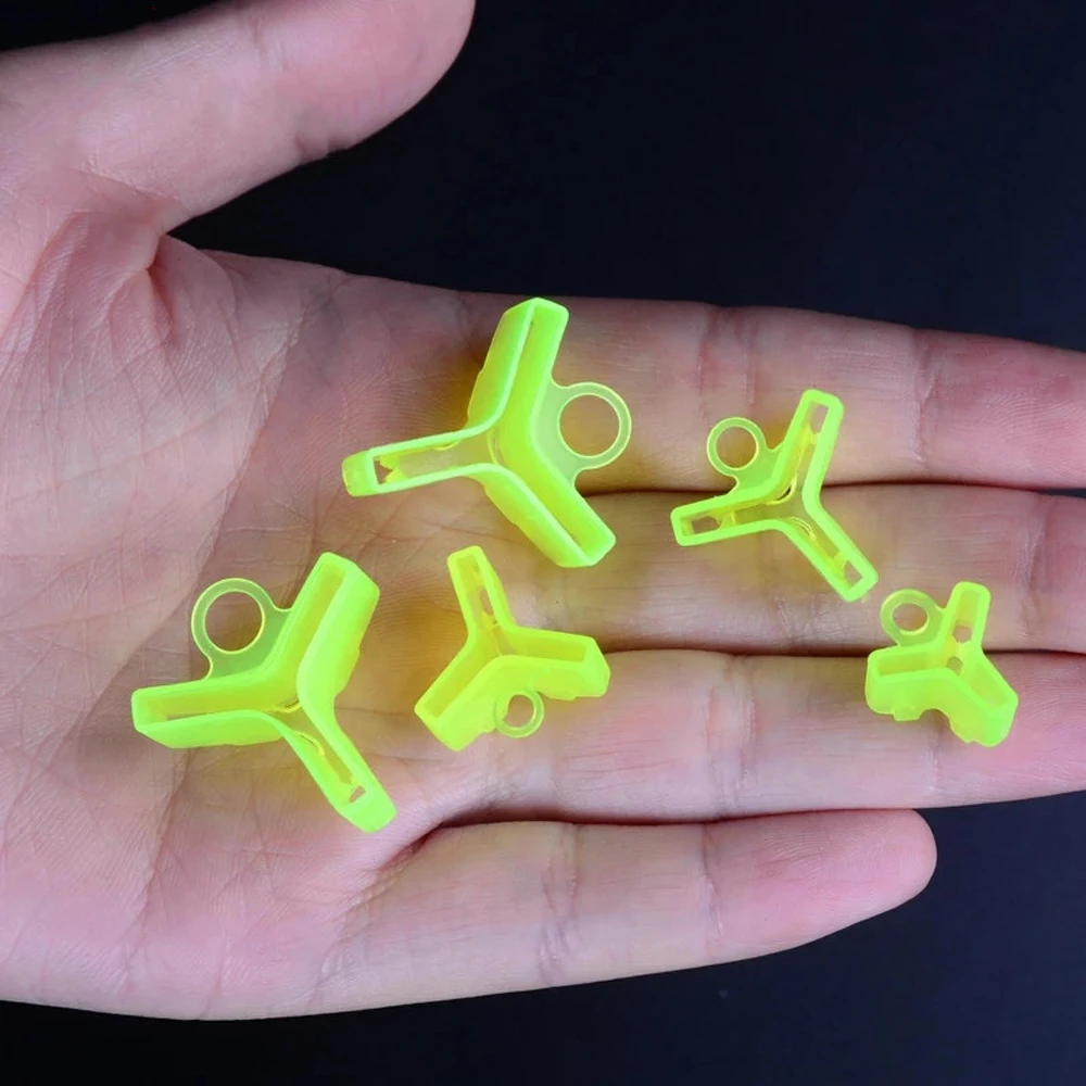 Funda protectora Gear 1 #   2 #   3 #   4 #   5 #   Anzuelos triples de pesca, cubiertas de anzuelos, soporte de anzuelos triples, Protector de seguridad - imagen 5