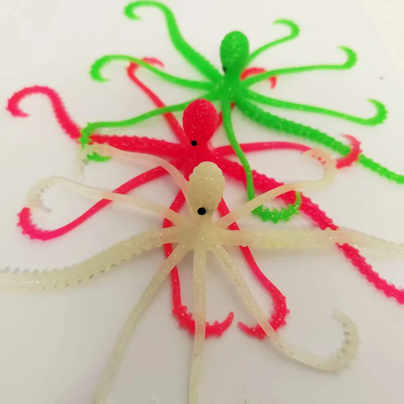 5 piezas 24 # Anzuelo de plantilla con fondo brillante, anzuelo de pesca de mar, anzuelo de pesca de mar, anzuelo de plomo con cabeza de anzuelo, barco de anzuelo de plomo - imagen 2