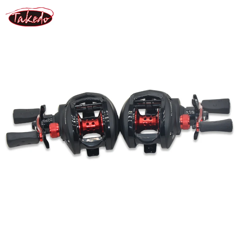 TAKEDO ST02 carrete De fundición De agua salada Pesca De mar carrete De Pesca Baitcast carretes De Pesca Carrete De Pesca carrete De Pesca eléctrico contador De línea - imagen 3