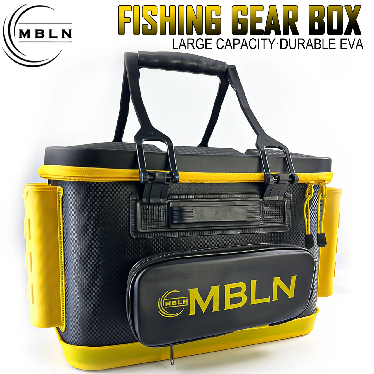 MBLN Caja de aparejos EVA gruesa – Almacenaje impermeable para pesca