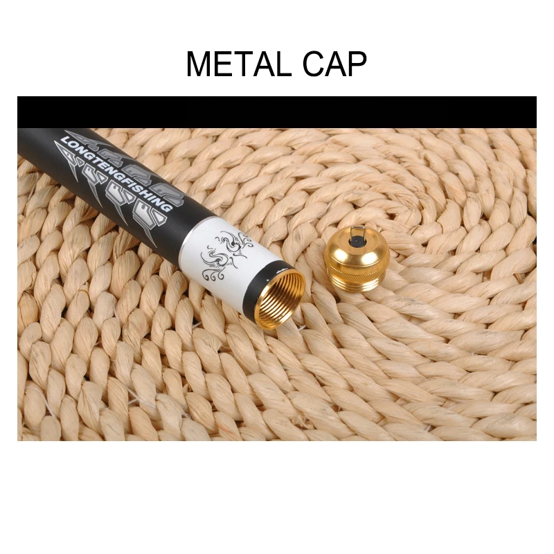 Goture-caña de pescar telescópica de fibra de carbono, 2,7 m-6,3 m, 1:9, ultraligera, para carpa, agua dulce - imagen 3