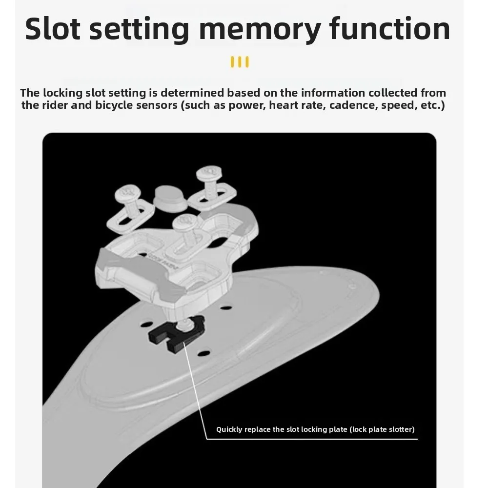 Nuevo para SPD-LOOK Pedal de bloqueo de bicicleta piezas de ciclismo antideslizantes zapatos tacos tacos pedales duraderos tacos bicicleta - imagen 3