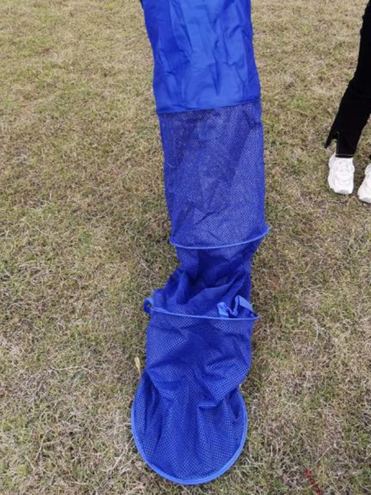 Red de protección para peces, Red de bolsillo para pesca, plegable, multifuncional, engrosamiento, secado rápido - imagen 3