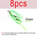 8pcs Green
