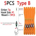 5pcs Type B 7g