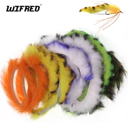 Tiras Zonker piel conejo para moscas artificiales - Naranja Azul Tiger