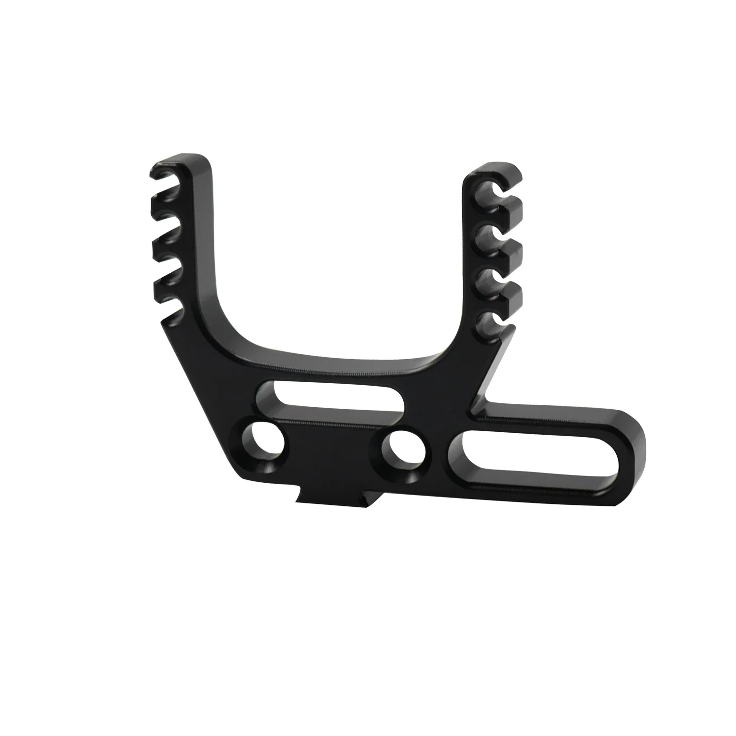 Cabeza de tirachinas de 8 agujeros de aleación de aluminio, accesorios especiales para tirachinas DIY, piezas de tirachinas largas, conjunto de tirachinas - imagen 5