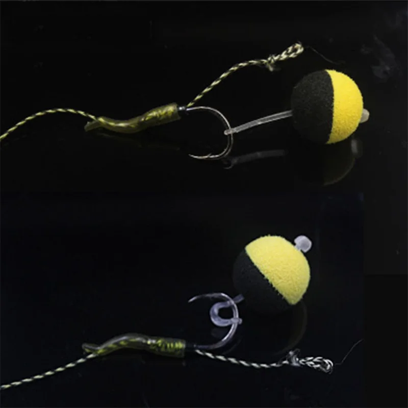 200 juegos de 4800 Uds. Accesorios de Pesca de carpa, tapones de cebo, insertos de Color claro, herramientas de aparejos de Pesca, venta al por mayor - imagen 5