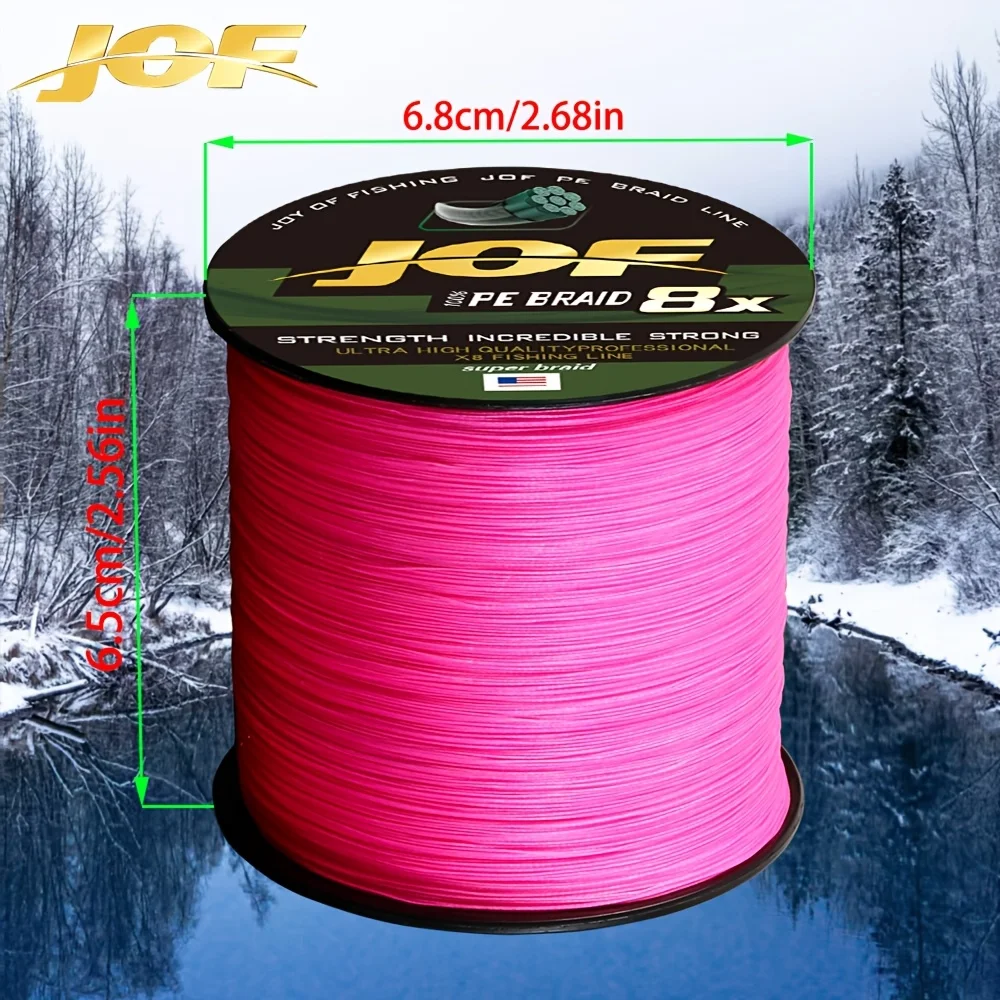 JOF 8 Strands Braided Fishing Line 300M Japan X8 PE Multifilament braided fishing line Carp fishing accessories fishing Pesca - imagen 5
