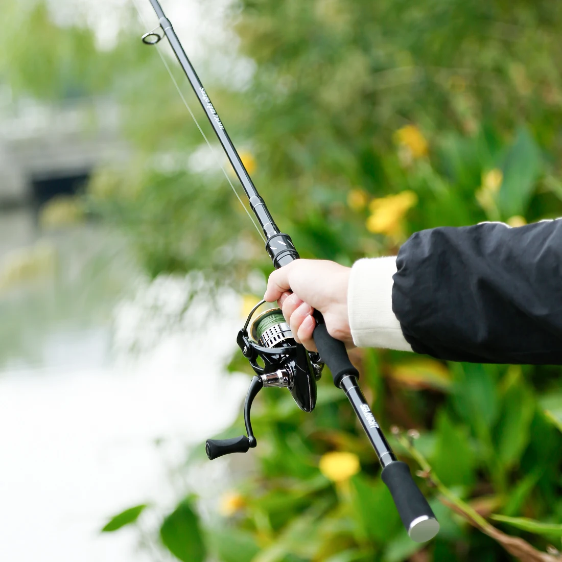 SeaKnight 2.1 メートル 2.4 メートル伸縮トラベルロッドルアーロッドキャスティングスピニングロッドカーボン素材 7-25 グラム 10-30 グラム釣竿 - imagen 3